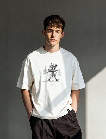 Футболка свободного силуэта Alexika Футболка Alexika Турист