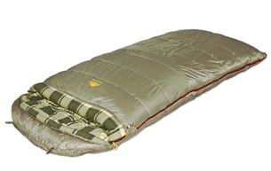 Самый просторный, комфортный и теплый спальник  для  путешествий даже в сильные заморозки. Alexika Tundra Plus XL